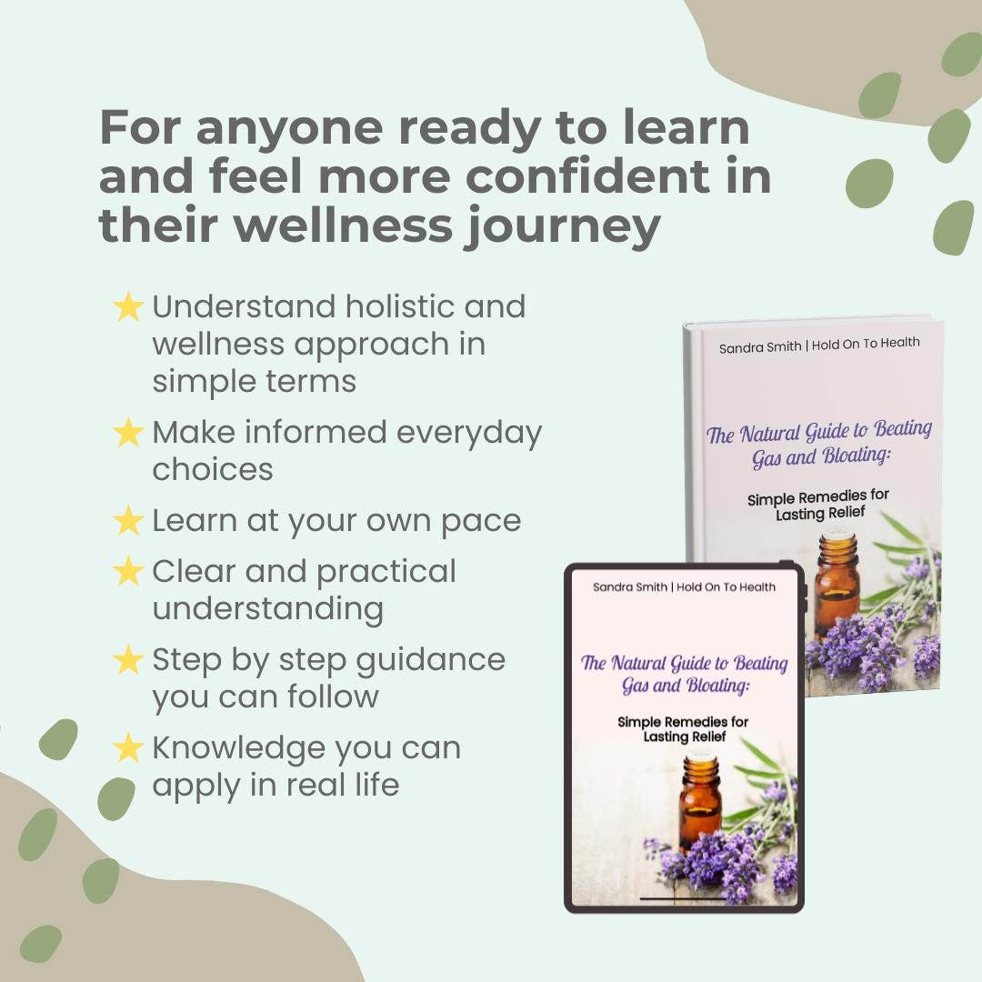 The Natural Guide to Beating Gas and Bloating: Simple Remedies for Lasting Relief