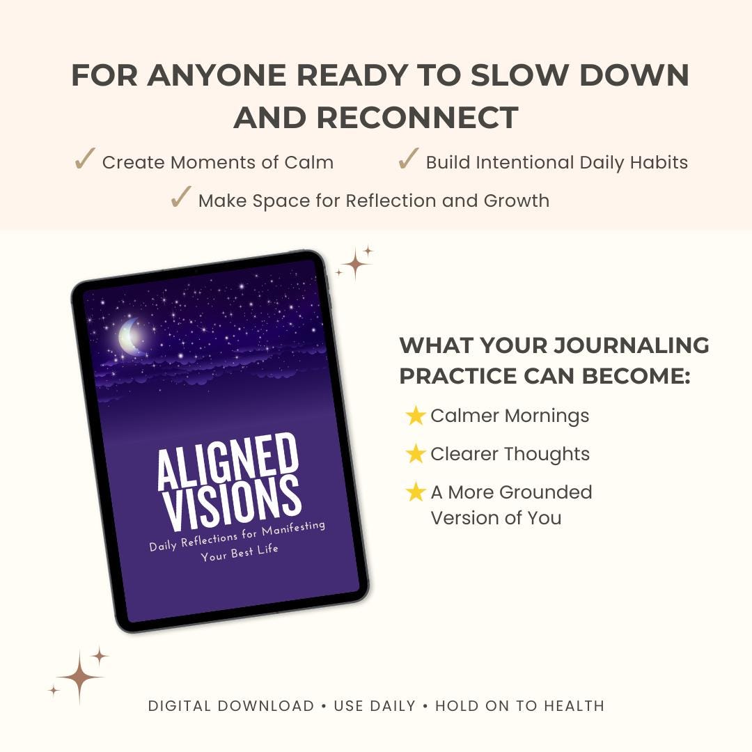 Aligned Visions: Daily Reflections for Manifesting Your Best Life