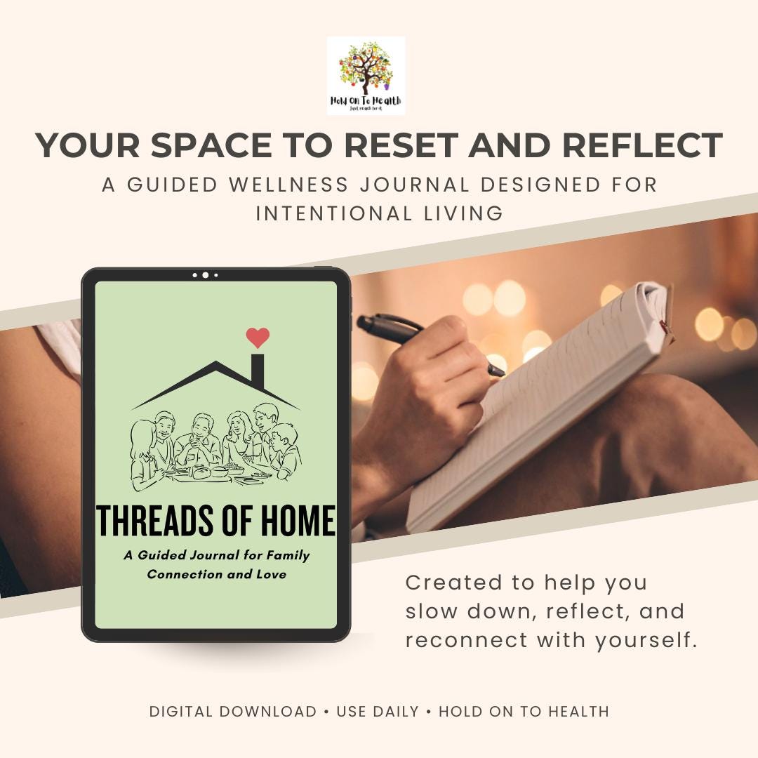 Threads of Home: A Guided Family Connection Journal