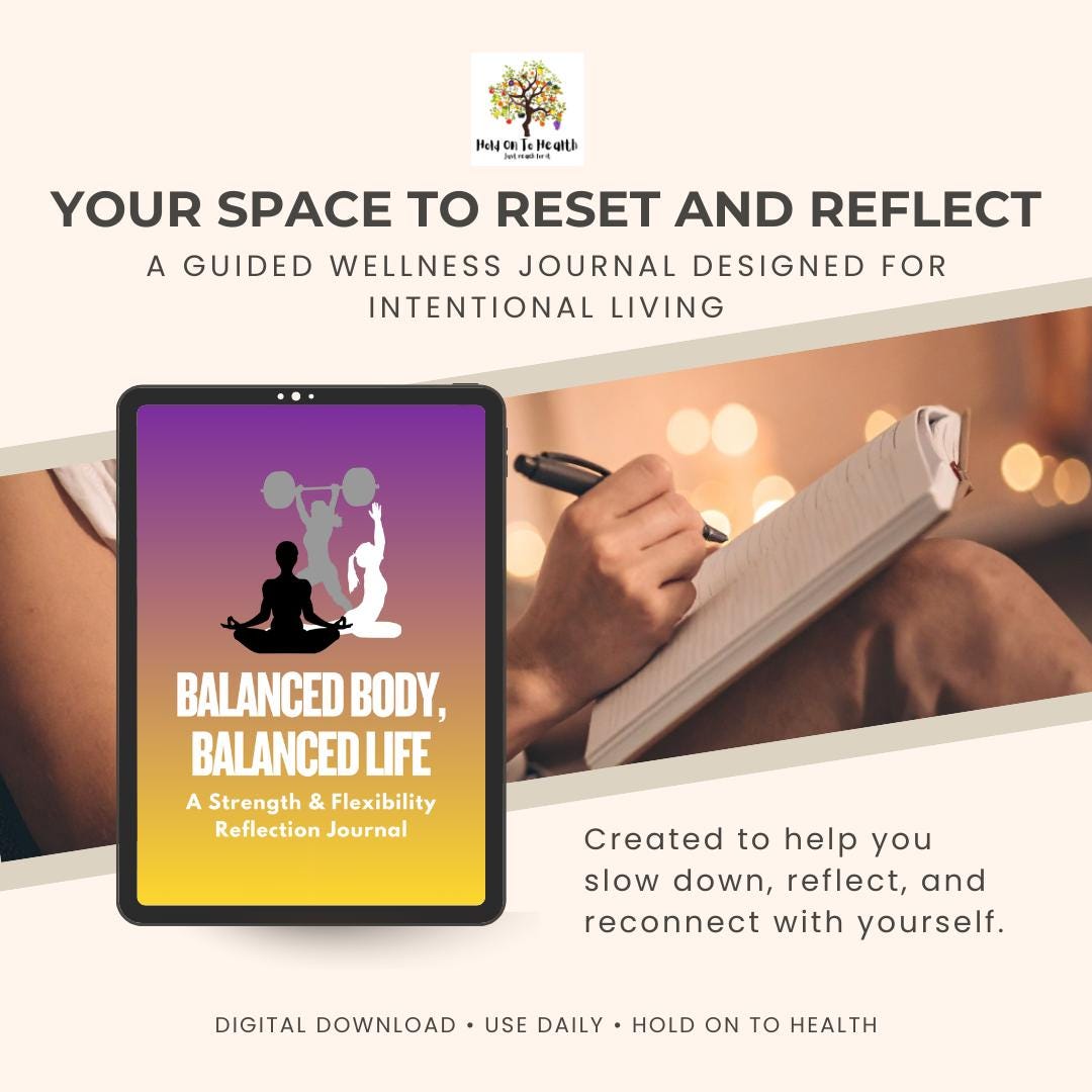 Balanced Body, Balanced Life: A Strength & Flexibility Reflection Journal