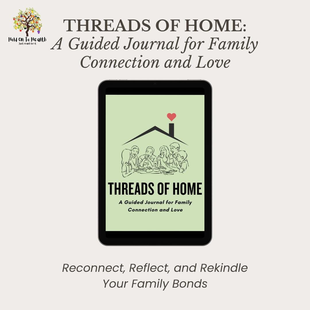 Threads of Home: A Guided Family Connection Journal