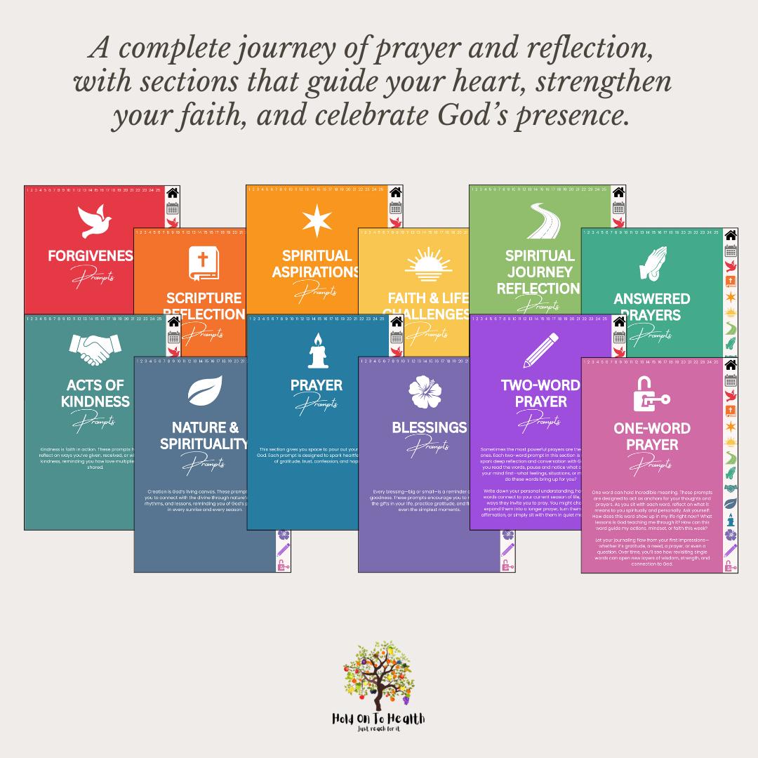 Prayer Journal | A Guided Christian Companion for Daily Reflection and Spiritual Growth