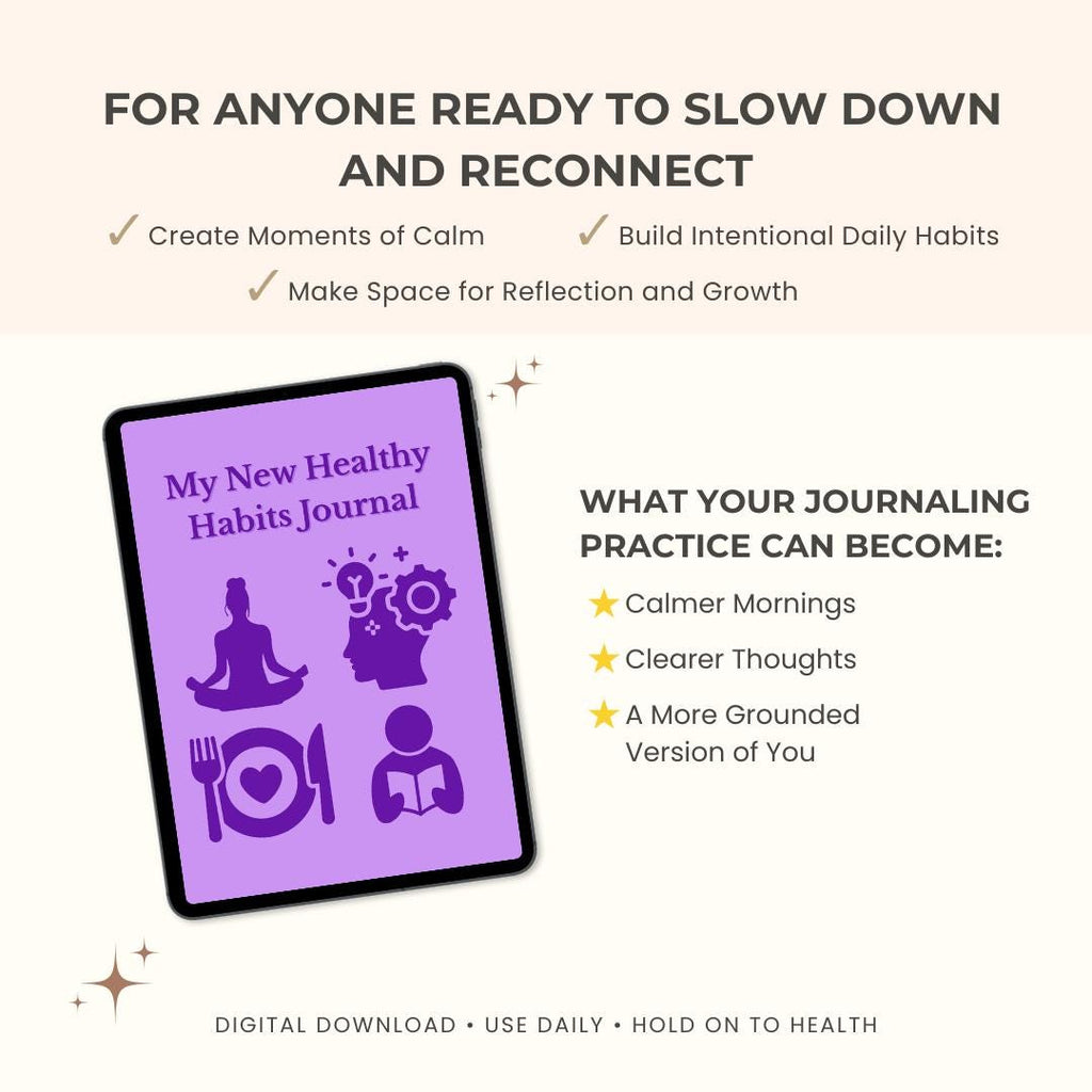 My New Healthy Habits Journal