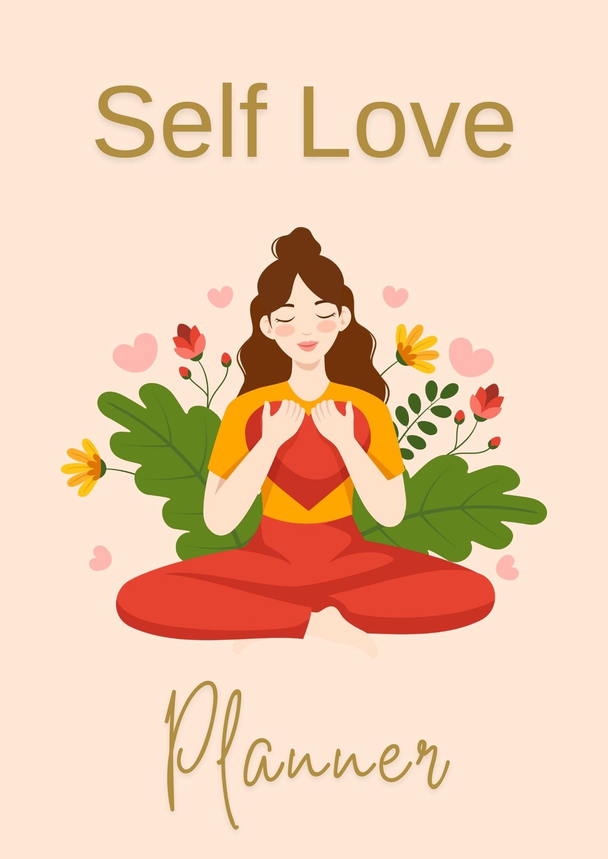 Self Love Printable Planner – Daily Reflection, Growth & Mindfulness