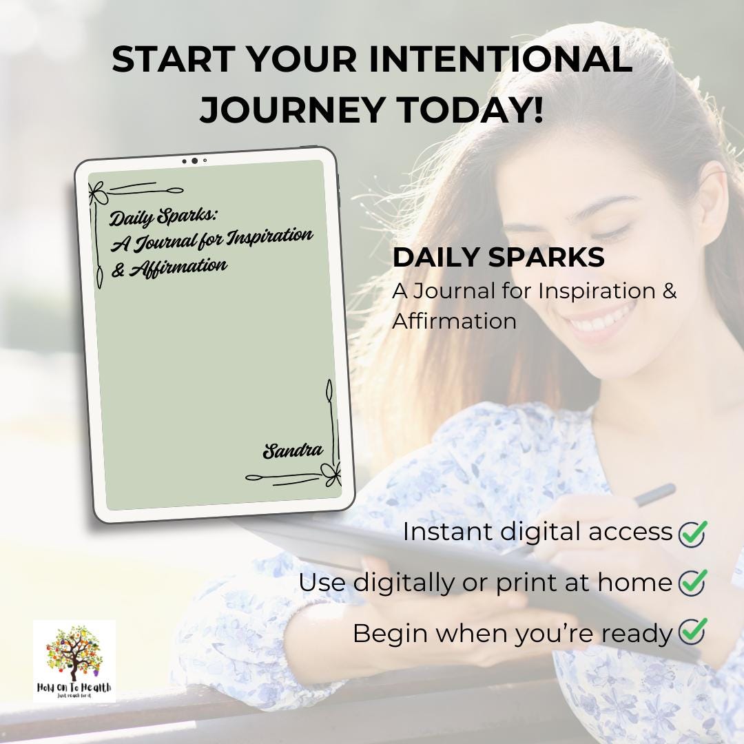 Daily Sparks: A Journal for Inspiration & Affirmation