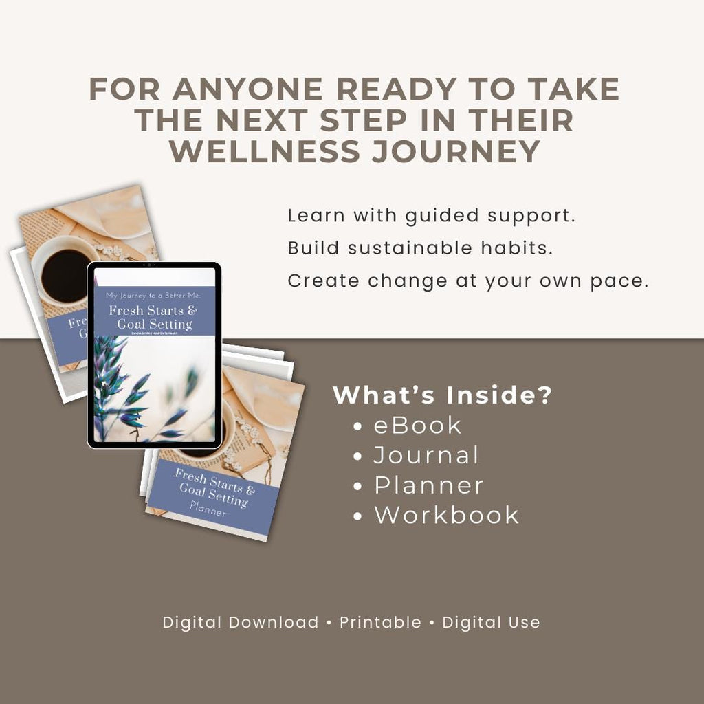 A Better Me This Year | Fresh Starts & Goal Setting — Self-Paced Growth Bundle