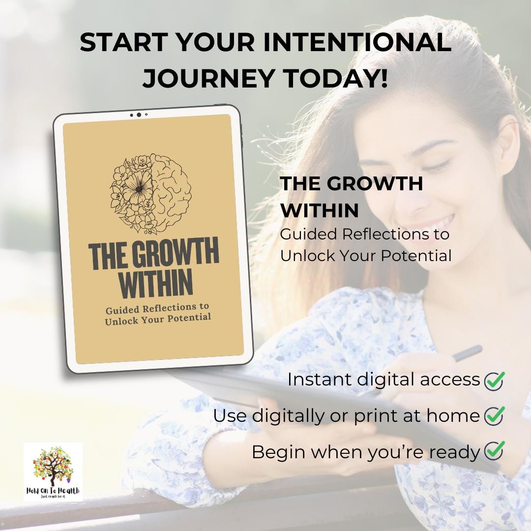 The Growth Within: Guided Reflections to Unlock Your Potential