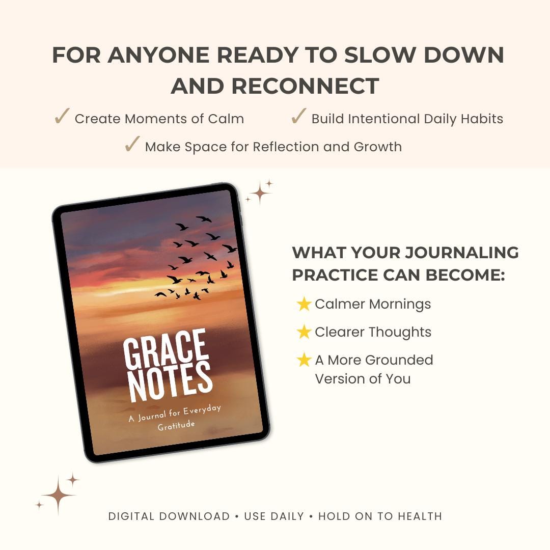 Grace Notes: A Journal for Everyday Gratitude