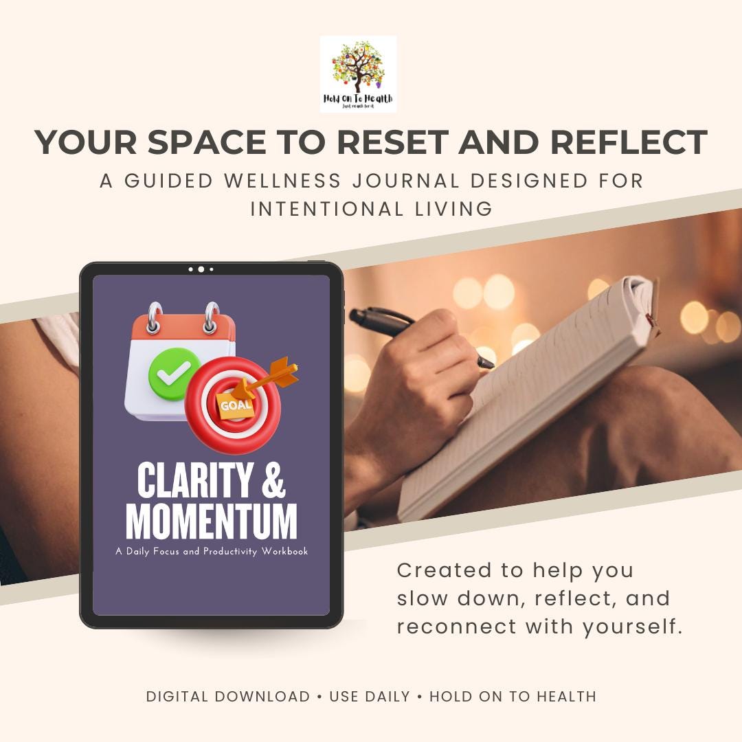 Clarity & Momentum: A Daily Focus and Productivity Workbook