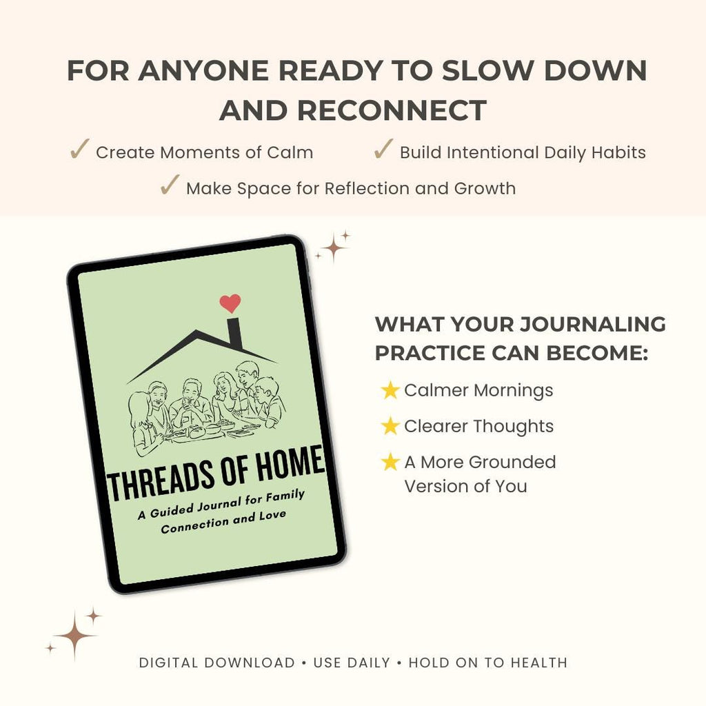 Threads of Home: A Guided Family Connection Journal